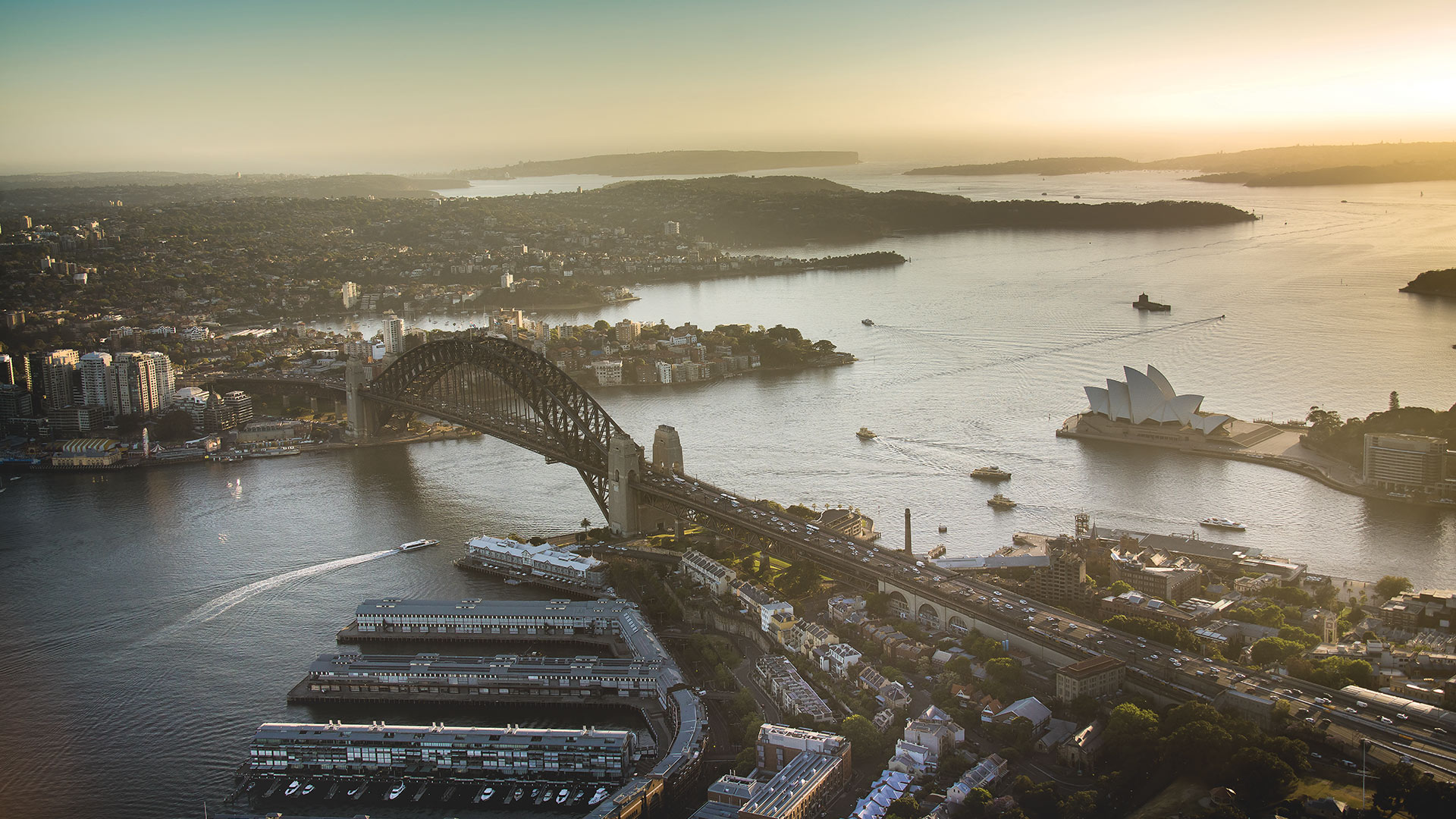 A photo of Sydney Harbour