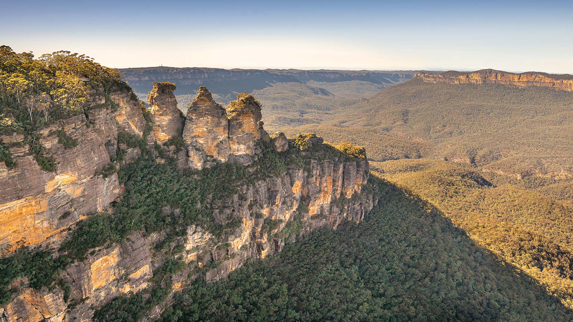 A photo of the Three Sisters